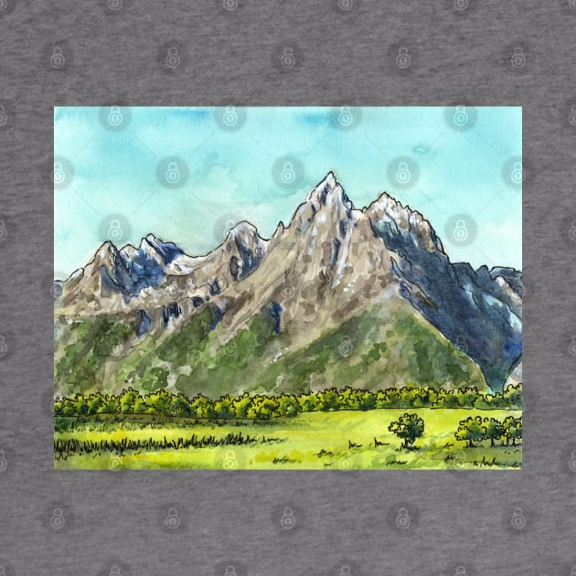 Grand Tetons by meganrenaeart